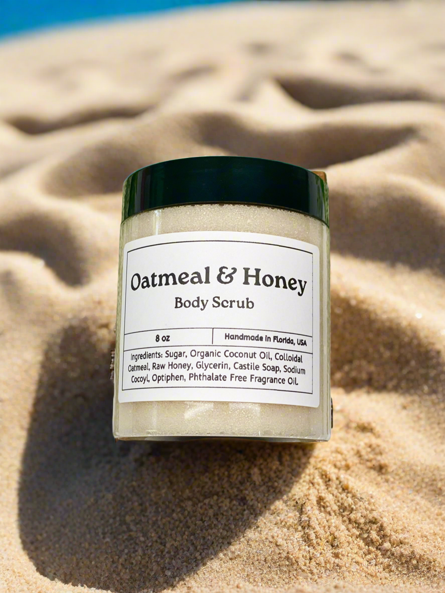 Oatmeal and Honey Body Scrub/Colloidal Oats