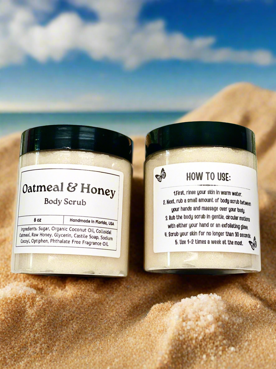 Oatmeal and Honey  Body Scrub/Colloidal Oats