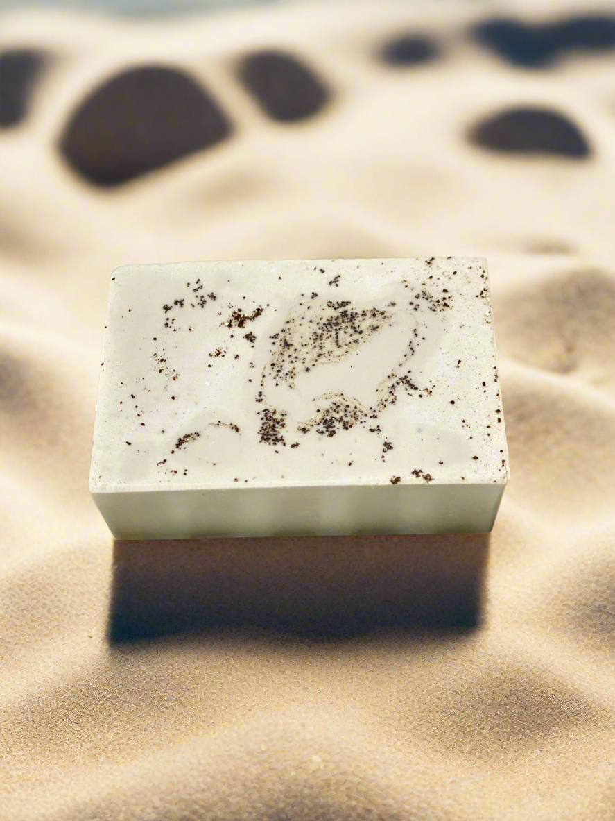 Coffee Vibes Soap/ Kaolin Clay & Vanilla