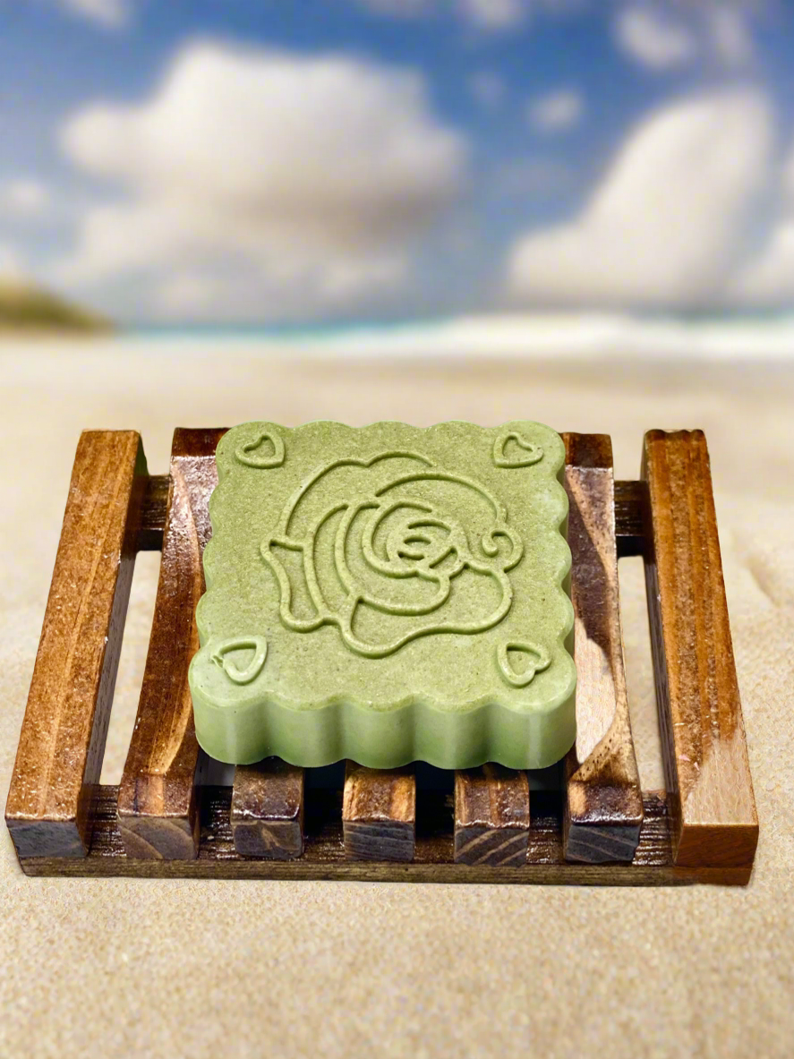 Ginger Sea Clay Soap/Ginger & Sandalwood