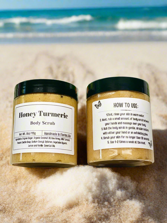 Honey Turmeric Body Scrub/Lemon&Vanilla